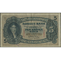 -25- 5 kroner 1935 N, kv. 1+, anm. - Eks. Oslo Mynthandel. Nr. N9962167. Sign. Gerhard Meldahl Nielsen. S


Blekkstrek rev. / Numisma Mynthandel A/S: kr.  4,-