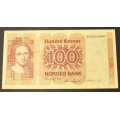 100 kr. 1984  * Kv. 0  ** Katv. kr. 550 ** - Bilder er sedellen du fr. Vurder fra bilder. / Tore Rimstad: kr.  210,-