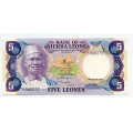 -7- Lot 4x Sierra Leone, 5 Leones 1975, C1, VF/XF - Pic7. / Numisma Mynthandel A/S: kr.  50,-