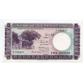 -8- Sierra Leone, 5 Leones 1964, C1, XF/AU - Pic3. 799407 / Numisma Mynthandel A/S: kr.  525,-