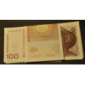 100 kr. 1995 * 10 stk * Usirkulert - se beskrivelse - Bilder er sedlene. 9 stk ikv. 0 og 1 i kv. 01 (tellesedell) Katalogverdi alle samlet kr. 3000,- IKKE SALR. / Tore Rimstad: kr.  1600,-