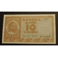 10 kr. 1966 H  * Kv. 1+/01 * Katv. kr. 115 ** - Bilder er sedellen du fr. Vurder ogs fra bilder. IKKE SALR. / Tore Rimstad: kr.  40,-