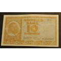 10 kr. 1972 F  * Kv. 01 * Katv. kr. 90 ** - Bilder er sedellen du fr. Liten fl.Vurder ogs fra bilder. IKKE SALR. / Tore Rimstad: kr.  30,-