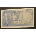 5 kr. 1960 G  * Kv. 1+  * Katv. kr. 210 ** - Bilder er sedellen du fr. Pen uten skader. Vurder og by fre bilder. IKKE SALR. / Tore Rimstad: kr.  90,-