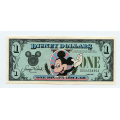 -5- Disney Dollar, Mikke Mus, XF/AU / Numisma Mynthandel A/S: kr.  100,-