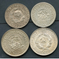 -2- Lott 4x Russland 1921-1928, VK - By etter bilder / Numisma Mynthandel A/S: kr.  25,-