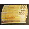 500 kr. 2018 ** Kv.0 * Nr. rekkeflge - Bilder er sedlene. Sedlene er i kv. 0. Pris KJP N er en (1) sedell. Ved kjp av flere er de i nr. rekkeflge. IKKE SALR. / Tore Rimstad: kr.  580,-