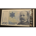 200 kr. 2009 Litra G * Kv. 0 * - Bilder er sedellen du fr. Usirkulert pen sedell. Kv.0. Vurder ogs fra bilder. IKKE SALR. / Tore Rimstad: kr.  350,-