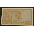 10 kr. 1973 N * Kv. 1+. - Bilder er sedellen du fr. Antydning til rliten brettrift. Vurder fra bilder. IKKE SALR. / Tore Rimstad: kr.  15,-