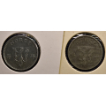 -35- Lott 2 stk. 50 rer 1942 zink, VK - NM270, 1942, kv. 0/01
NM270, 1942, kv. 1+ / Numisma Mynthandel A/S: kr.  2,-