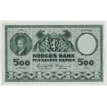 -5- 500 kr 1975 A, kv. 1/1- / Numisma Mynthandel A/S: kr.  800,-