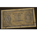 5 KR. 1953 K  * Kv. 1 * Katv. kr. 350 redusert ** - Bilder er sedellen du fr.Svart flekk. Verdi redusert med 25 %. Vurder fra bilder. / Tore Rimstad: kr.  30,-