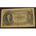 5 kr. 1942 U * Kv. 1-/-2 ** Katv. kr. 130 * - Bilder er sedellen du fr. Vurder fra bilder. / Tore Rimstad: kr.  10,-