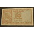 10 kr. 1961 W  * Kv. 1  * Katv. kr. 70 ** - Bilder er sedellen du fr. Vurder fra bilder. / Tore Rimstad: kr.  10,-