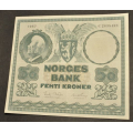 50 kr. 1957 C  TYPE 1  * Kv 1+  * Katv. kr. 1850 ** - Bilder er sedellen du fr. Feilfri uten skader. Type 1 dvs. (ikke s tydelig kontur av Bjrnson p vannmerket) / Tore Rimstad: kr.  53,-