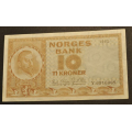 10 kr. 1962 Y  * Kv. 1+  * Katv. kr. 95 ** - Bilder er sedellen  du fr. Vurder fra bilder. IKKE SALR. / Tore Rimstad: kr.  35,-