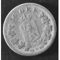 50 re 1895  * Kv. 1 * Katv. kr. 495 ** - Bilder er mynten du fr. Vurder ogs fra bilder. / Tore Rimstad: kr.  100,-