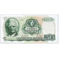 -5- 50 kr 1983 R, kv. 1+/01 / Numisma Mynthandel A/S: kr.  1,-