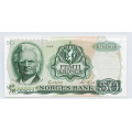 -6- 50 kr 1983 R(2), kv. 1+/01 / Numisma Mynthandel A/S: kr.  3,-