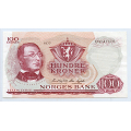 -9- 100 kr 1977 D, kv. 1+/01 / Numisma Mynthandel A/S: kr.  3,-