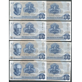 -34- Lott 8 stk. 10 kr. 1973A, VK - AA, AB, AC, AD, AE, AF, AG, AH

Kv. 1+ til 01 / Numisma Mynthandel A/S: kr.  13,-