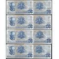 -35- Lott 8 stk. 10 kr. 1973A, VK - AA, AB, AC, AD, AG, AI, AJ, AK

Kv. 1+ til 01 / Numisma Mynthandel A/S: kr.  32,-