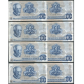 -41- Lott 8 stk. 10 kr. 1973A, VK - AA, AS, AT, AX, AY, AZ, A, A

Kv. 1/1+ til 01 / Numisma Mynthandel A/S: kr.  2,-