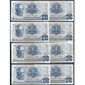 -55- Lott 13 stk. 10 kr. 1978B, VK - BG, BH, BJ, BK, BL, BM, BN, BP, BO, BR, BS, BT, BU

Kv. 1+ til 01 / Numisma Mynthandel A/S: kr.  110,-