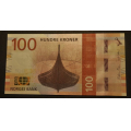 100 kr. 2016  ** Kv.0 * - Bilder er sedellen du fr. Kv. 0. Vurder ogs fra bilder. IKKE SALR. / Tore Rimstad: kr.  140,-