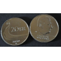 20 kr. 2002 * Kv. 0 ** Fra original rull. * - Bilde er fra myntene i rullen. Kv. 0. Tas fra original rullen og settes i Hartberger.
Ikke salr. / Tore Rimstad: kr.  40,-