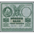 -4- 50 kroner 1965F, kv. 1/1+ - Presset. / Numisma Mynthandel A/S: kr.  29,-