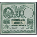 -9- 50 kroner 1964E, kv. 1/1+ - Presset. / Numisma Mynthandel A/S: kr.  1,-