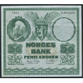 -10- 50 kroner 1964E, kv. 1 - Presset. / Numisma Mynthandel A/S: kr.  1,-