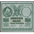 -12- 50 kroner 1963E, kv. 1 - Presset. / Numisma Mynthandel A/S: kr.  105,-