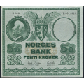 -21- 50 kroner 1960D, kv. 1+ - Presset. / Numisma Mynthandel A/S: kr.  1,-