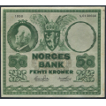 -39- 50 kroner 1950A, kv. 1/1- - Presset. / Numisma Mynthandel A/S: kr.  1,-